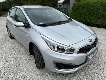 Kia Ceed II Hatchback 5d Facelifting 1.4 CRDi 90KM 2018 KIA CEED 1 WŁASCICIEL STAN BDB BEZWYPADKOWY W 100% 2kluczyki ks.serwisowe, zdjęcie 1