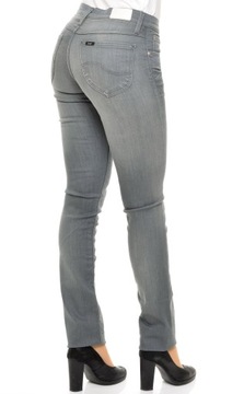 LEE spodnie damskie grey JEANS skinny JADE W26 L33