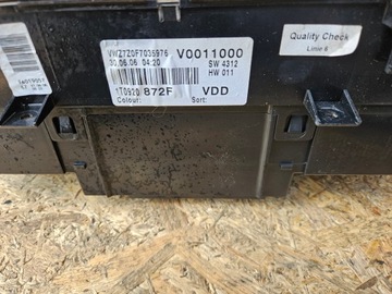 СЧЕТЧИК ЧАСОВ VW TOURAN EUROPA 1T0920872F