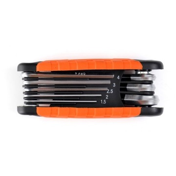 Набор складных шестигранных ключей 8 шт. шестигранных элементов Kraft&Dele KD11934