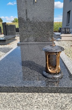 Гранитный фонарь для памятника, надгробие золотое ИМПАЛА