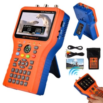 Měřič Vyhledávání Signálu Tv V8 Finder Pro DVB-S/S2/S2X/T/T2