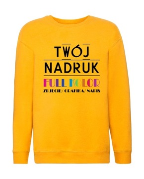 Bluza bawełniana dziecięca z własnym nadrukiem 104