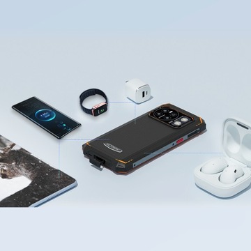 Смартфон HOTWAV Cyber ​​13 Pro 20/256GB NFC IP69K, оранжевый