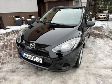 Mazda 2 II Hatchback 5d 1.3 75KM 2009 Mazda 2 TYLKO 85tyśkm! 1WŁAŚCICIEL ZWYKŁA BENZYNA 1.3 2009 Klima Stan IDEAŁ, zdjęcie 1