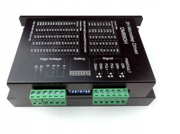 Контроллер шагового двигателя DM860 7.2A с ЧПУ