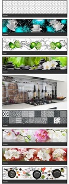 Моющиеся фотообои для кухни 300 см х 60 см.