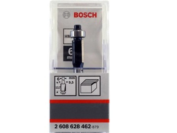 BOSCH frez prosty z łożyskiem 9,5mm - uchwyt 6mm