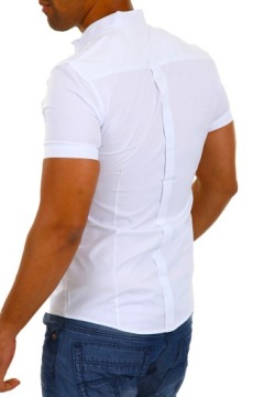 Муж. На каждый день Рубашка Воротник-стойка Повседневные Обычные Свадьба Свадьба