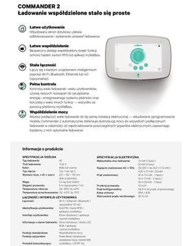 Зарядная станция Wallbox Commander 2 22кВт 5м 4G Vol