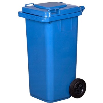 POJEMNIK KOSZ 120L NA ŚMIECI ODPADY SEGREGACJA x3