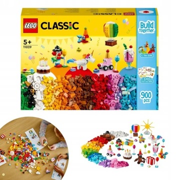 LEGO CLASSIC KREATYWNY ZESTAW IMPREZOWY DLA DZIECI 11029