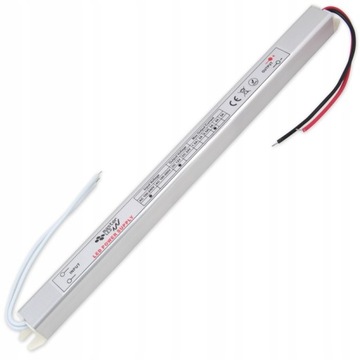 ZASILACZ LED ULTRA SLIM 36W 3A 12V CIENKI