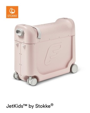 Чемодан на колесиках STOKKE JetKids BedBox PINK LEMONADE
