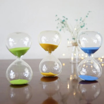 5/15/30 Minutes Hourglass Nordic Style Home Decoration Ornament Birthday