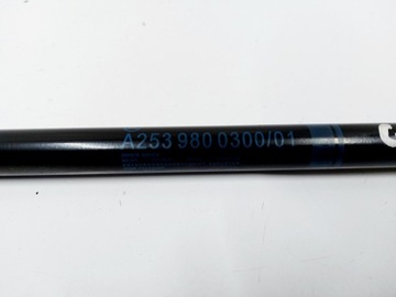 MERCEDES GLC W253 16R. VZPĚRA/TLAKOVAČ KRYT KUFRU A2539800300