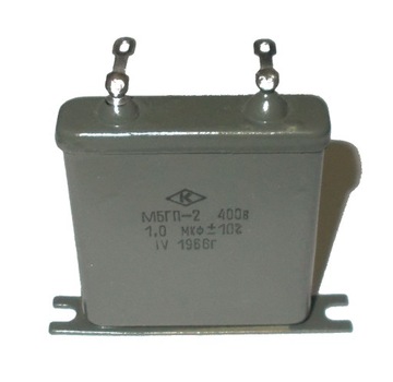КОНДЕНСАТОР _ PIO AUDIO __ MBGP-2 __ 1мкФ 400В