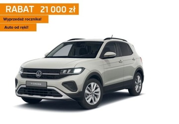 Volkswagen T-Cross SUV Facelifting 1.0 TSI 115KM 2025 Volkswagen T-Cross Life Plus 1.0 TSI 115 KM DSG Benzyna 116KM