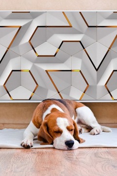 Модная крышка радиатора Современный 3D узор