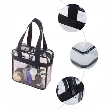 KOSMETYCZKA POJEMNIKI PODRÓŻNE ORGANIZER PRZEŹRO