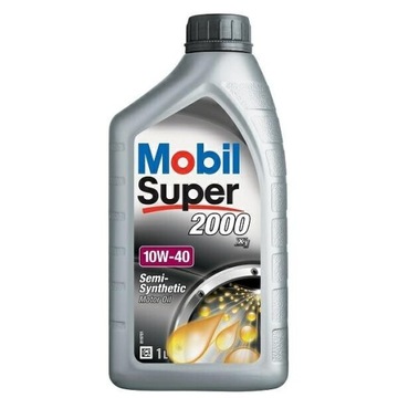 MOBIL Super 2000 X1 10W40 1L Olej Półsyntetyczny