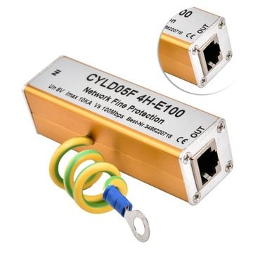 OCHRONNIK PRZECIWPRZEPIĘCIOWY RJ45 RJ11 ADAPTER