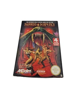 NINTENDO NES SWORDS AND SERPENCS