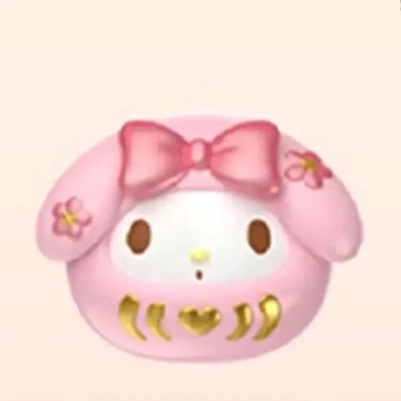 Оптовая продажа семьи Sanrio MINI Daruma сумка для штор Куроми милые бобы Моя мелодия