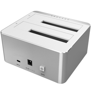 Док-станция Unitek Y-3027 USB 3.1 с 2xHDD/SSD