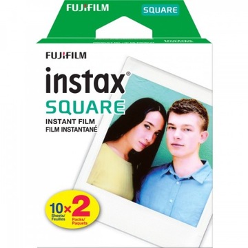 Бумажный вкладыш FujiFilm Instax SQUARE, 20 фотографий