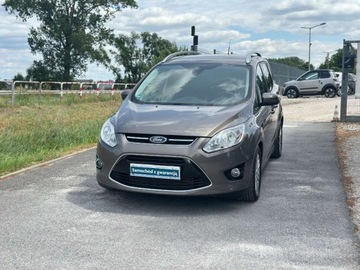 Ford C-MAX II Minivan 1.6 EcoBoost 150KM 2012 Ford Grand C-MAX Raty 1.6 benz Klimatronic, park asist Grzana szyba serw, zdjęcie 16