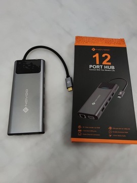 ДОК-СТАНЦИЯ NOVOO USB C 12 В 1