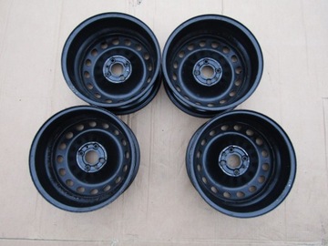 4× DISK OCELOVÝ FIAT 500 BRAVO FIORINO CITROEN NEMO PEUGEOT BIPPER 6.0" X 15" 4X98 ET 31,5