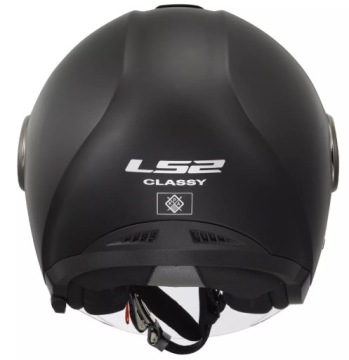 Мотоциклетный шлем LS2 OF620 CLASSY BLACK open Jet XXL