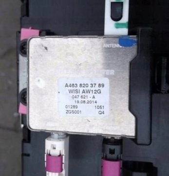 MERCEDES W463 G460 MODUL AUTORÁDIO