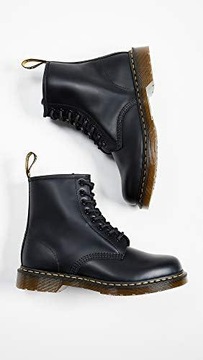 BOTKI DAMSKIE BLACK SMOOTH DR. MARTENS 37