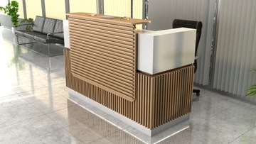 Стойка ресепшн R163 рейка 180х75см