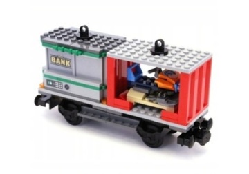 Lego city 60198 Wagon z kontenerami i skuterem