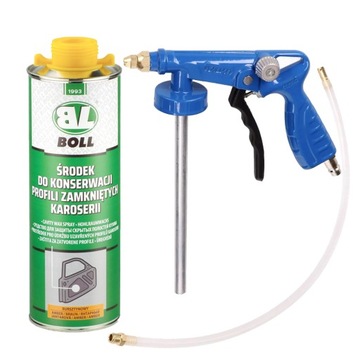 BOLL DO KONSERWACJI PROFILI ZAMKNIĘTYCH + PISTOLET