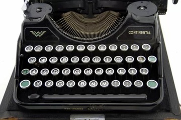 ФЕНОМЕНАЛЬНЫЙ ЧЕМОДАН ДЛЯ ПИШУЩЕЙ МАШИНКИ CONTINENTAL, ХОРОШЕЕ СОСТОЯНИЕ