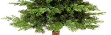 ИСКУССТВЕННАЯ РОЖДЕСТВЕНСКАЯ ЕЛЬКА На ПЭ стволе, как настоящая, 200 см.