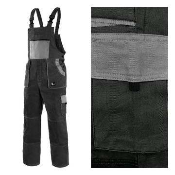 Комбинезон рабочий усиленный, большой размер 68.