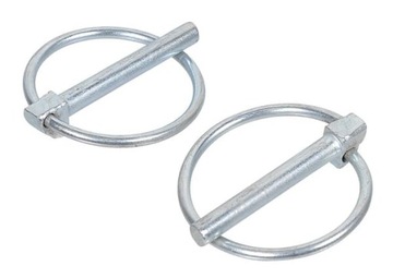 Zawleczka składana z kółkiem 6x45 mm Kramp LP6KR