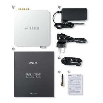 Настольный ЦАП USB HIFI FIIO K11 усилитель для наушников, черный
