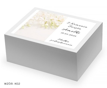 Коробочка для торта Причастие + персонализация Святое Причастие