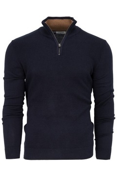 sweter męski suwak M&M COLOSSEO BAWEŁNA 100% rozm. L