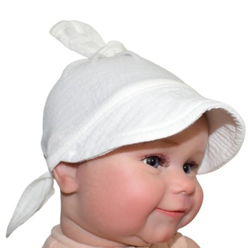 ДЕТСКИЙ ШАРФ, платок-солнце, бейсболка из МУСЛИНА.