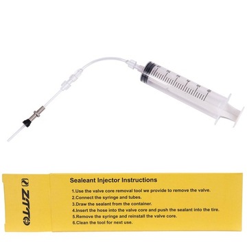 Комплект для заливки герметика для шин Комплект для снятия сердечника клапана