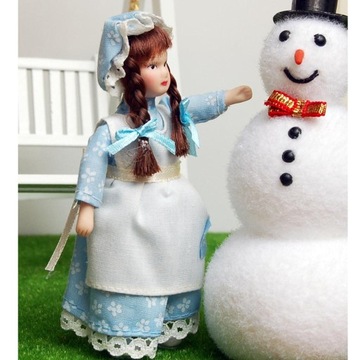 Кукольный домик, фарфоровая кукла, мини-человеческие фигурки,