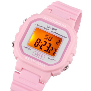 CASIO ZEGAREK DLA DZIEWCZYNKI PODŚWIETLENIE KOMUNIA +PUDEŁKO